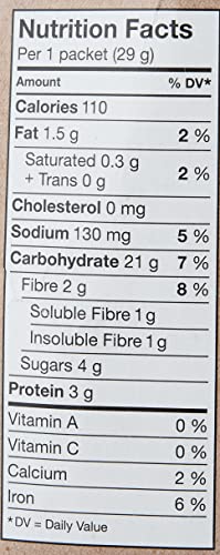 Quaker Regular Instant Oatmeal, 10 Packets, 280g