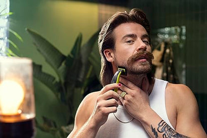 Philips OneBlade 360 Face & Body, Wet & Dry, Trim, Edge & Shave with the 5-in-1 Adjustable Comb and Body Comb, QP2834/20