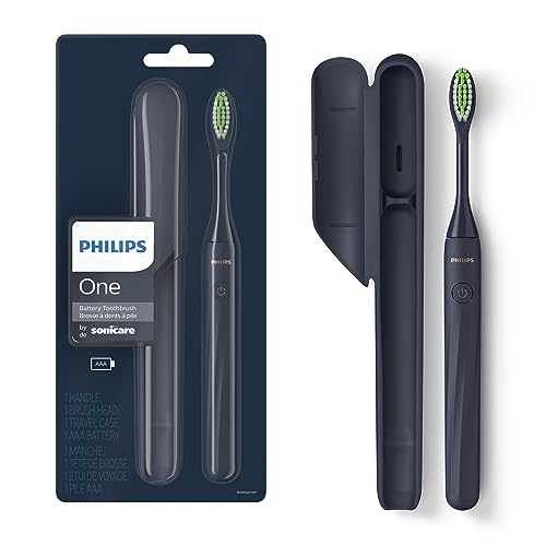 PHILIPS One By Sonicare Battery Toothbrush, Miami Coral, Hy1100/01, 1 Count