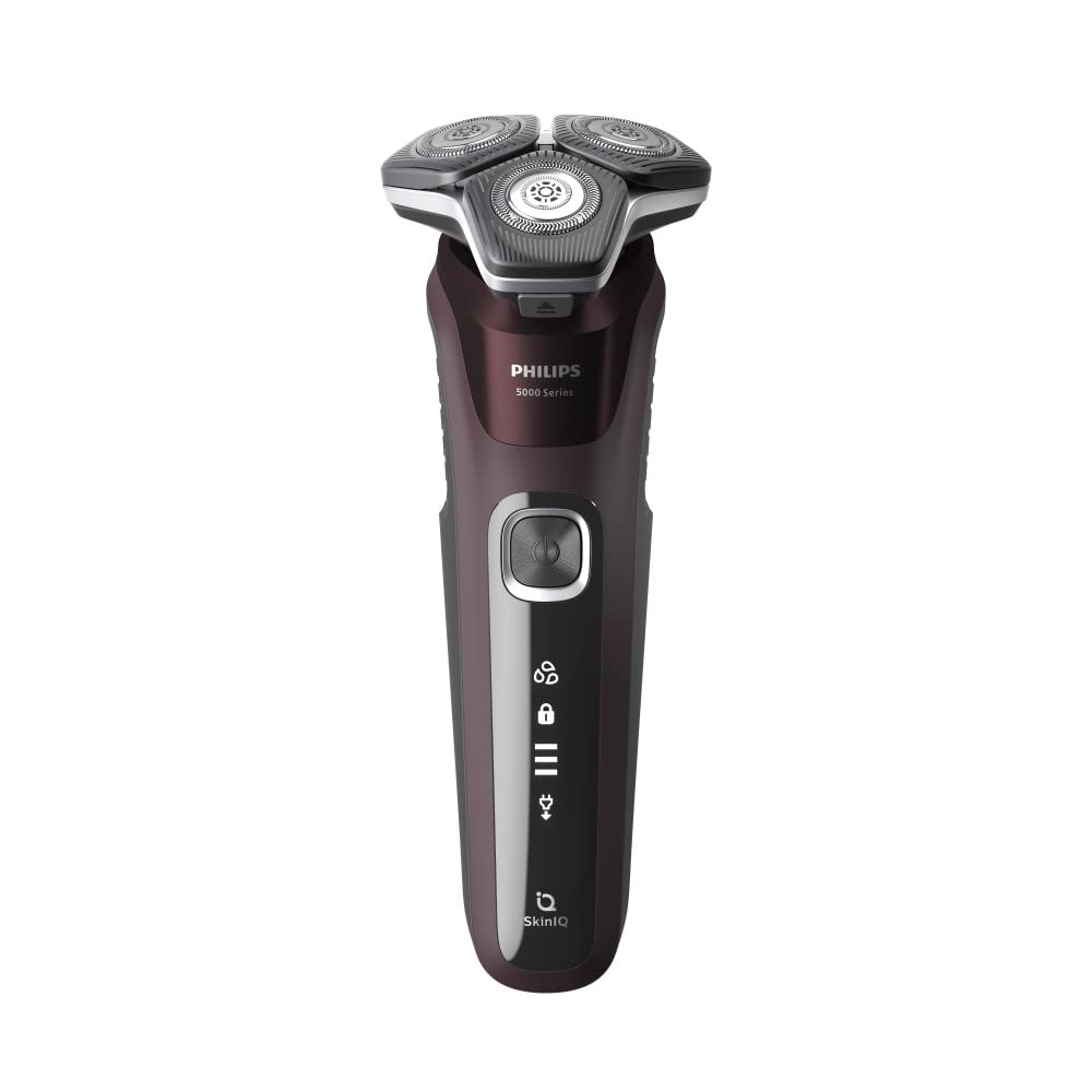 Philips Electric Shaver Series 5000, Wet & Dry with Charging Stand, S5898/25
