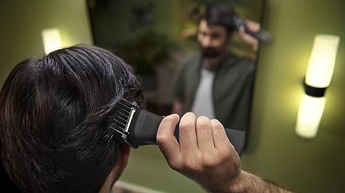 Philips Multigroom Series 3000 Cordless with 10 Trimming Accessories, Lithium-Ion and Storage Bag, MG3750/10