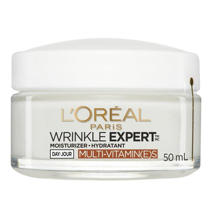 L’Oréal Paris Anti-Aging Face Cream 55+, Day & Night Skincare, Wrinkle Expert, With Calcium to Reduce the Look of Wrinkles, 50mL