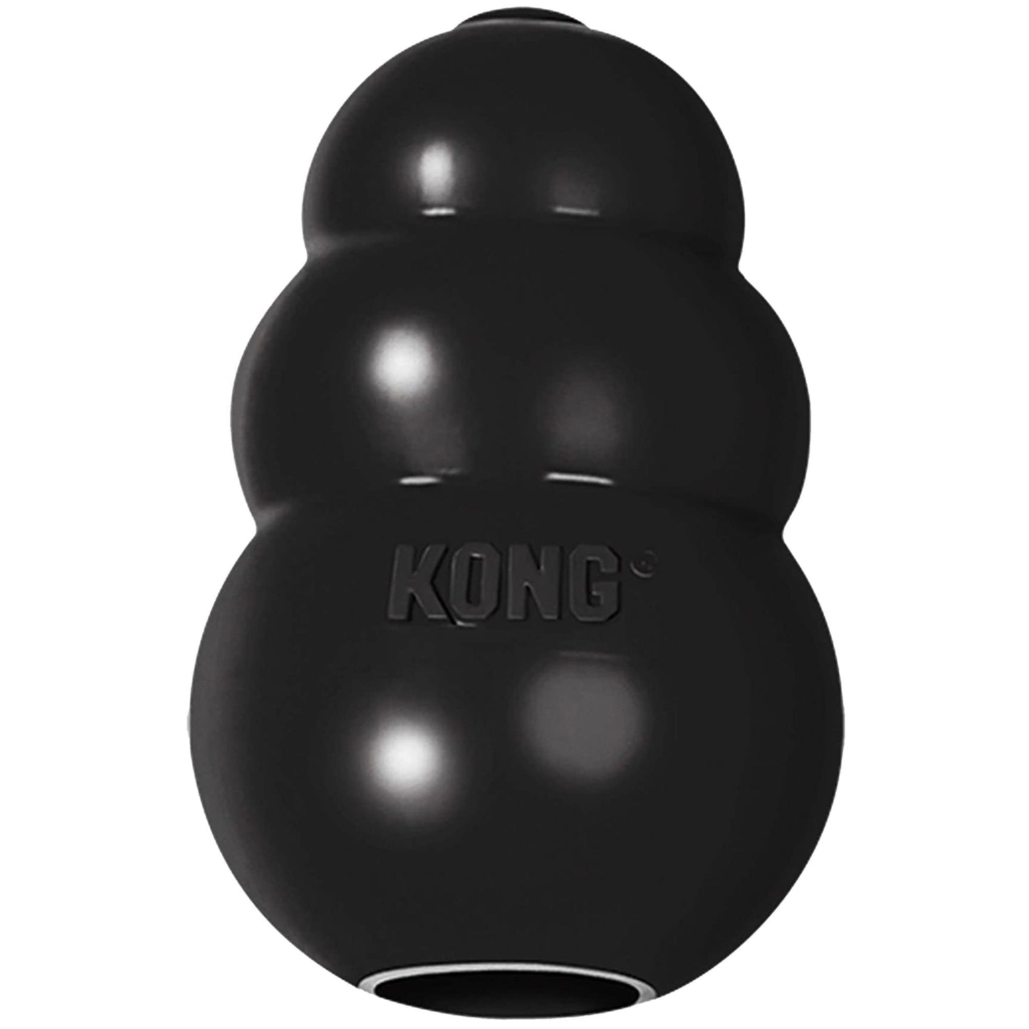 KONG Extreme - Durable Rubber Chew Toy for Power Chewers, Black - For Extra Large Dogs