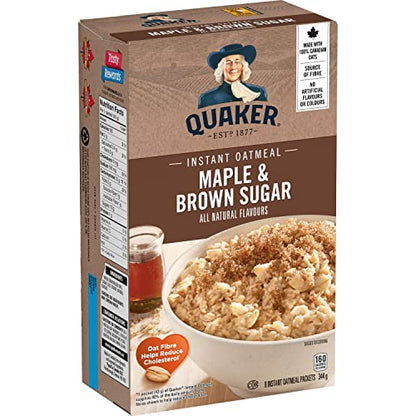 Quaker Regular Instant Oatmeal, 10 Packets, 280g