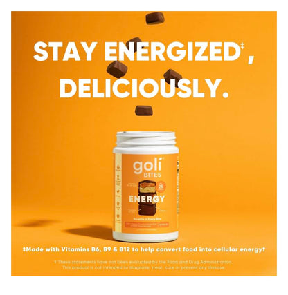 Goli Nutritional Supplement, Multi Vitamin Chewable Bites - 30 Count - Milk Chocolate Vanilla Cocoa Flavor 10+ Vitamins & Nutrients for Overall Health & Wellbeing, Immune, Nervous System Support