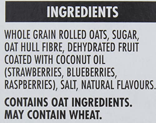 Quaker High Fibre Wild Berry Medley Instant Oatmeal, 8 Packets, 304g