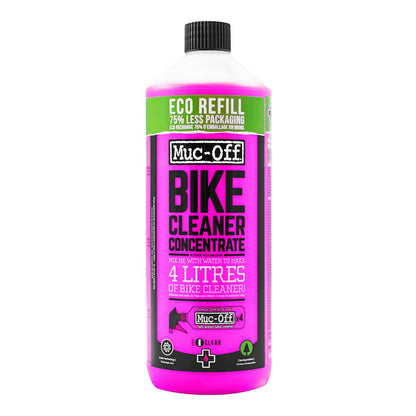 Muc Off Bike Cleaner Concentrate, 1 Liter - Fast-Action, Biodegradable Nano Gel Refill - Mixes with Water to Make Up to 4 liters of Bike Wash