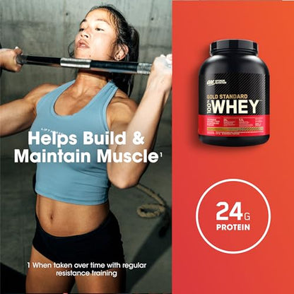 Optimum Nutrition Gold Standard 100% Whey Protein Powder, 2.270g - Extreme Milk Chocolate - 70 servings (packaging may vary)