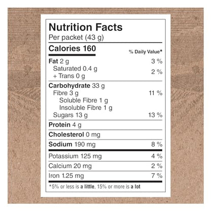 Quaker Regular Instant Oatmeal, 10 Packets, 280g
