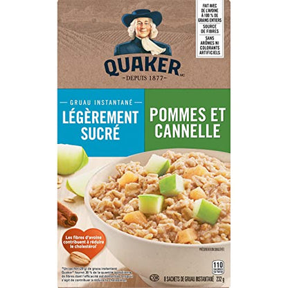 Quaker Regular Instant Oatmeal, 10 Packets, 280g