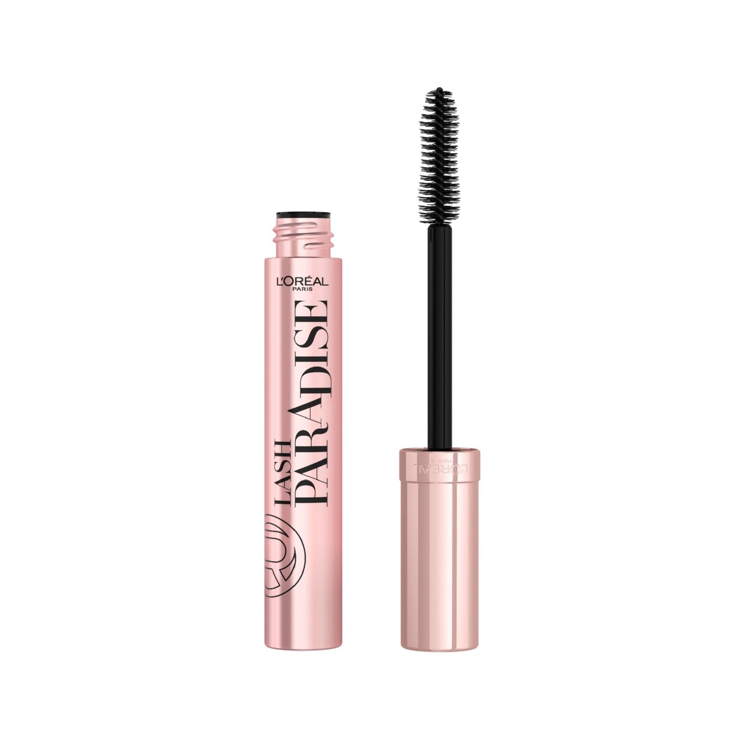 L’Oréal Paris Voluminous Lash Paradise Mascara, Lengthening Mascara, Volume & Length for Up to 24 Hours with Flower Oil Infused Conditioning Formula for Sensitive Eyes, Blackest Black, 0.28 fl. oz.