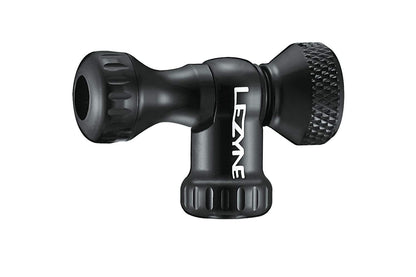 LEZYNE Control Drive Co2 Inflator Slip Fit (Head Only) - Works with Schrader & Presta Valves