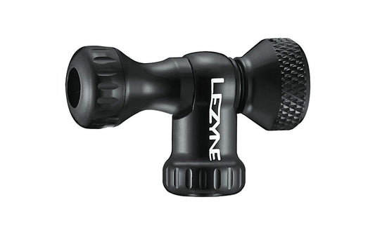 LEZYNE Control Drive Co2 Inflator Slip Fit (Head Only) - Works with Schrader & Presta Valves