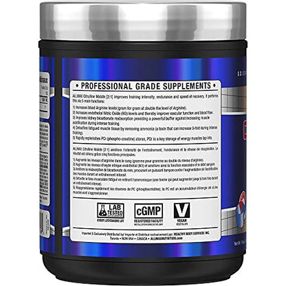 ALLMAX Nutrition - 2:1 Citrulline+ Malate - 300 Gram, 300-Gram