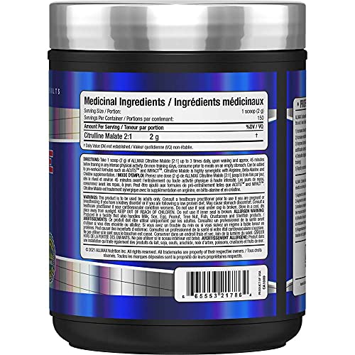 ALLMAX Nutrition - 2:1 Citrulline+ Malate - 300 Gram, 300-Gram
