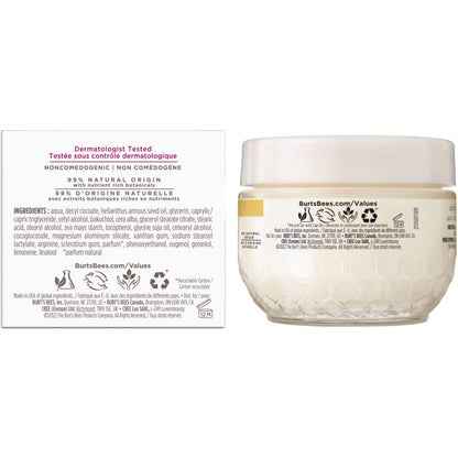 Burt's Bees® Face Cream, Renewal Anti-Wrinkle Moisturizing Face Cream, Holiday Gift, with Bakuchiol Natural Retinol Alternative, 51 g