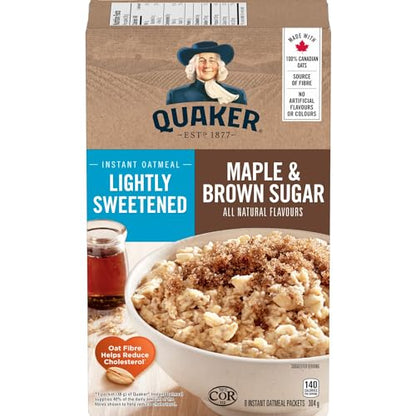 Quaker Regular Instant Oatmeal, 10 Packets, 280g