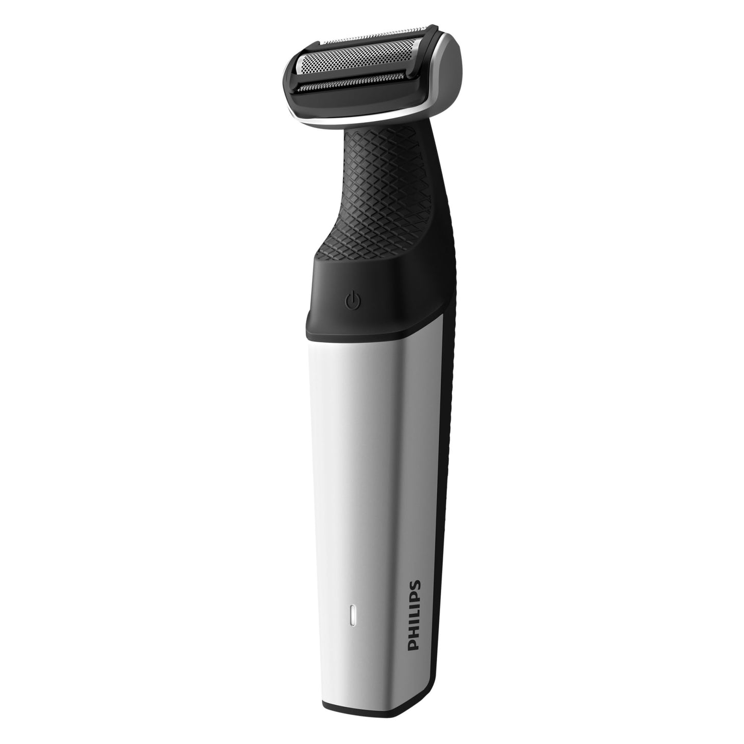 Philips Bodygroom Body & Intimate area Trimmer, Ultimate manscaping tool, removes short, long & thick hair in a single stroke with its 4 directional pivoting head. Skin protect technology, BG7025/15