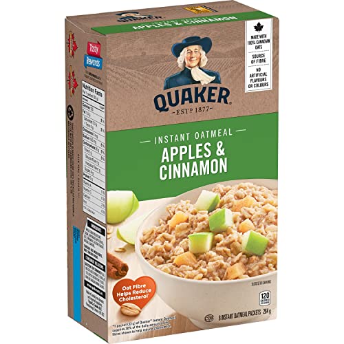 Quaker Regular Instant Oatmeal, 10 Packets, 280g