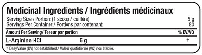 ALLMAX Nutrition Arginine Hcl - Maximum Strength + Absorption - Pharmaceutical Grade, 400g