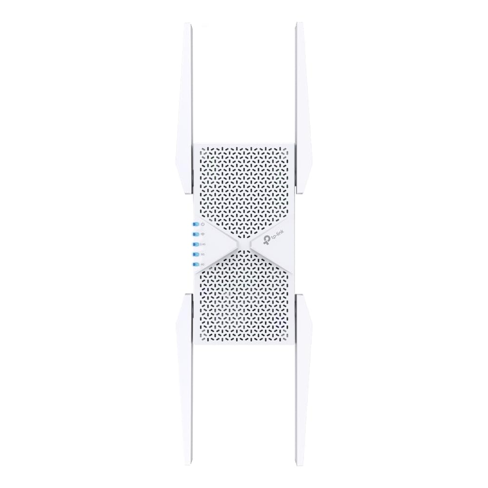 TP-Link AC1900 WiFi Extender (RE550), Covers Up to 2800 Sq.ft and 35 Devices, 1900Mbps Dual Band Wireless Repeater, Internet Booster, Gigabit Ethernet Port