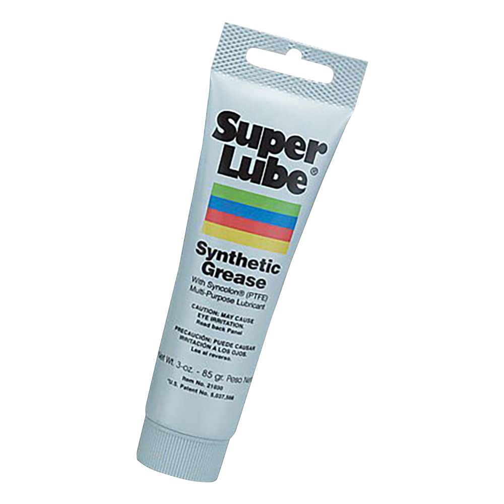 Super Lube 21030 Synthetic Grease (NLGI 2), 3 oz Tube ( Packaging May Vary )