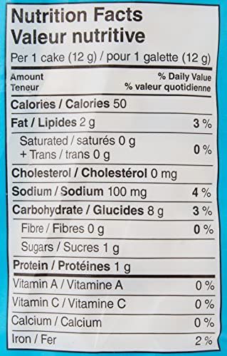 Quaker Crispy Minis White Cheddar Flavour Large Brown Rice Cakes, Multi-Pack, 140g (Pack of 12)