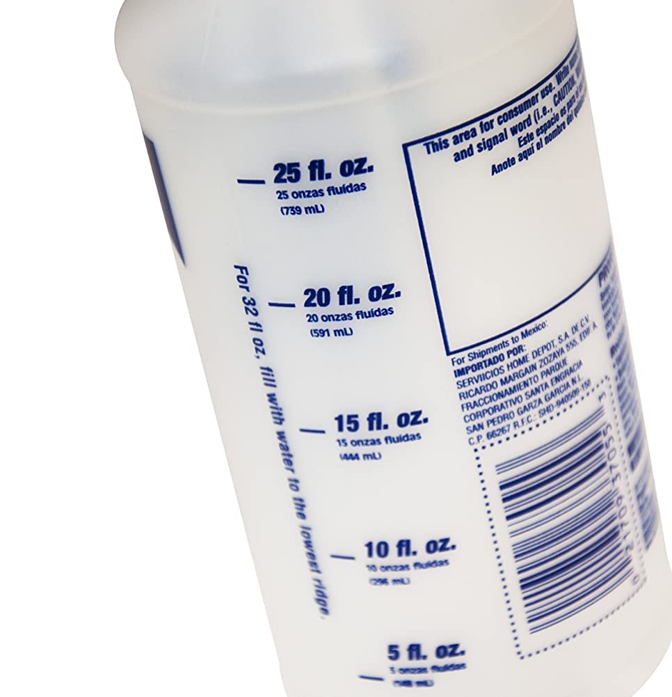 Zep HDPRO36 Professional Sprayer Bottle 32 Ounces, 32 oz, 32 Fl Oz
