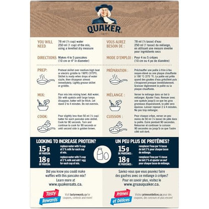 Quaker Protein Pancake Mix 650g Pack of 1