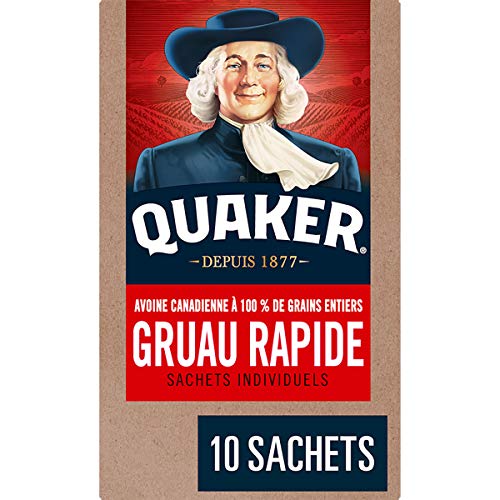 Quaker Regular Instant Oatmeal, 10 Packets, 280g