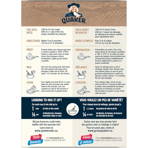 Quaker Protein Pancake Mix 650g Pack of 1