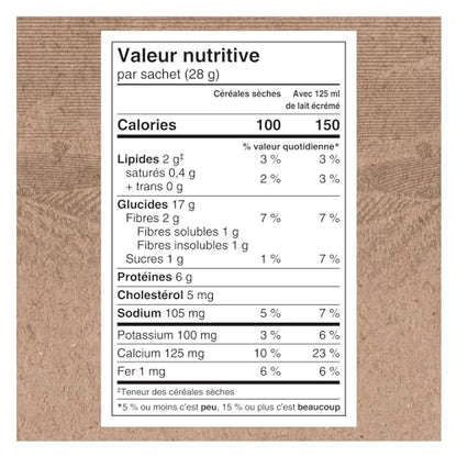 Quaker High Fibre Wild Berry Medley Instant Oatmeal, 8 Packets, 304g