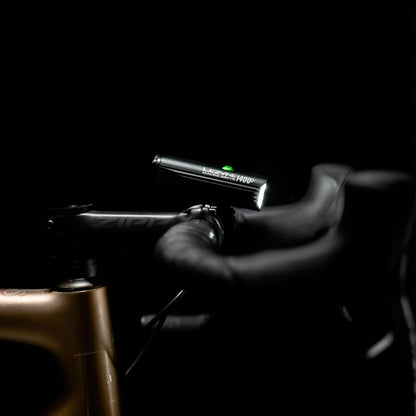 Lezyne Macro Drive Bicycle Front Light, White LED, Road, Mountain, Gravel Bike, USB Rechargeable