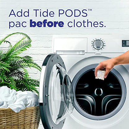 Tide PODS Free and Gentle Laundry Detergent Soap Pacs, HE Compatible and Coldwater Clean, 112 Count
