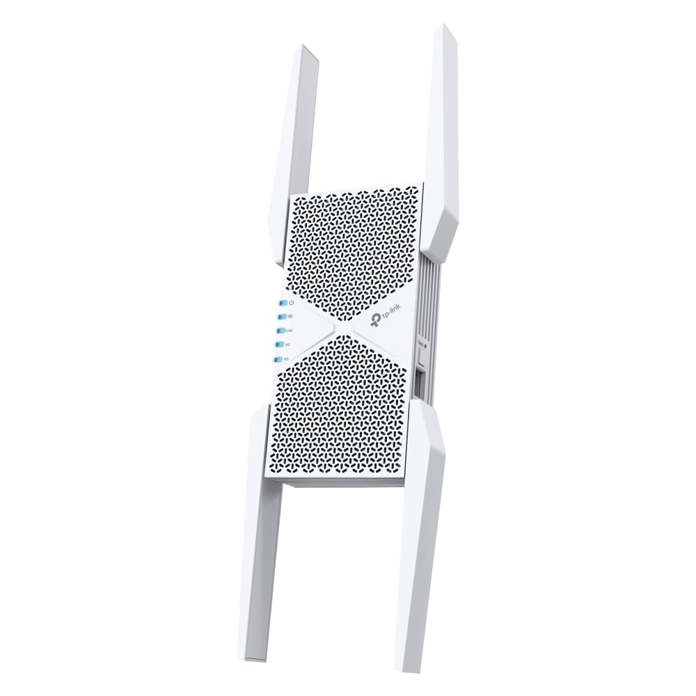 TP-Link AC1900 WiFi Extender (RE550), Covers Up to 2800 Sq.ft and 35 Devices, 1900Mbps Dual Band Wireless Repeater, Internet Booster, Gigabit Ethernet Port