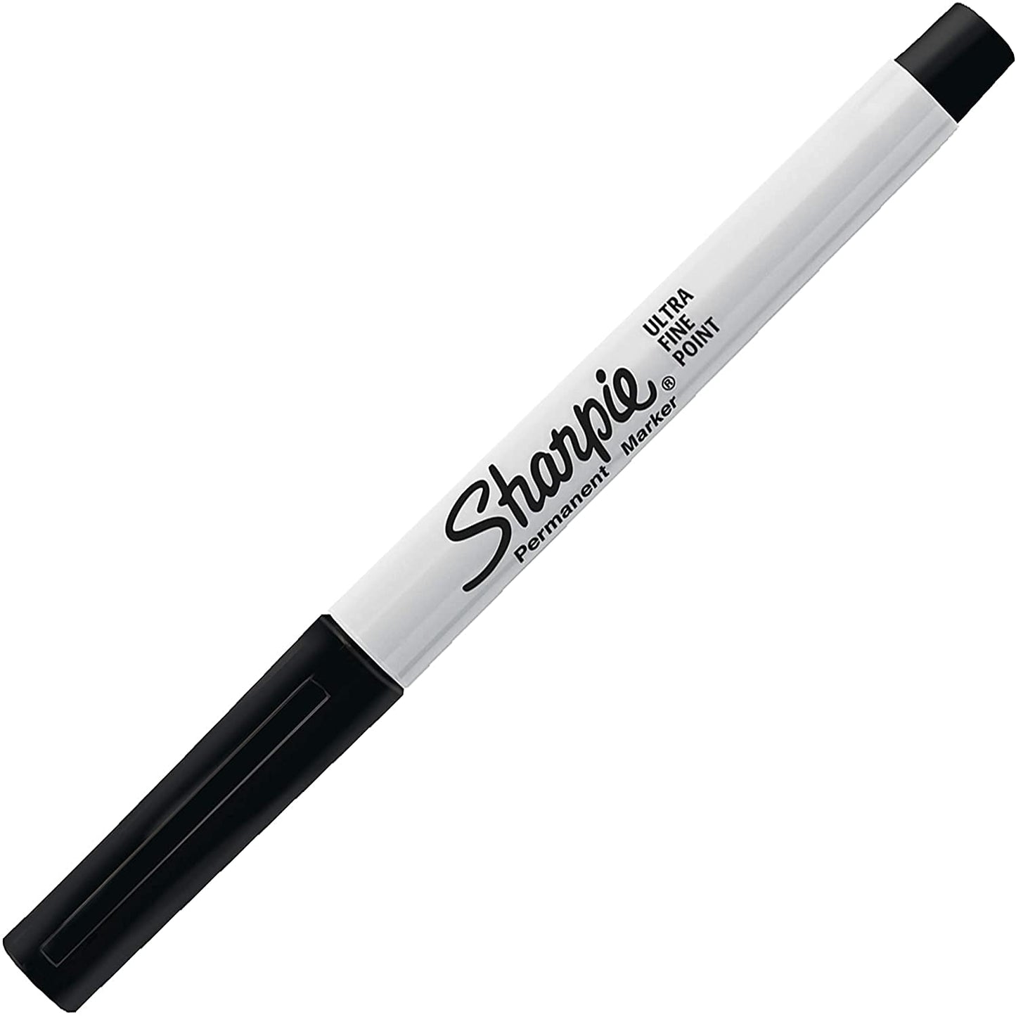 Sharpie Permanent Markers, Ultra Fine Point, Black, 2 Markers(37161)