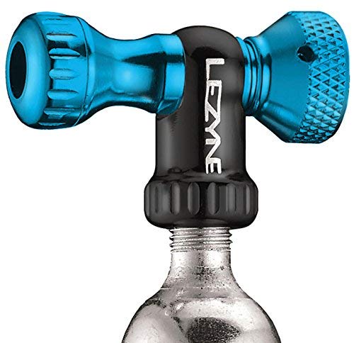 LEZYNE Control Drive Co2 Inflator Slip Fit (Head Only) - Works with Schrader & Presta Valves