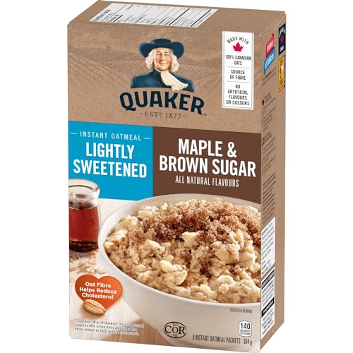 Quaker Regular Instant Oatmeal, 10 Packets, 280g