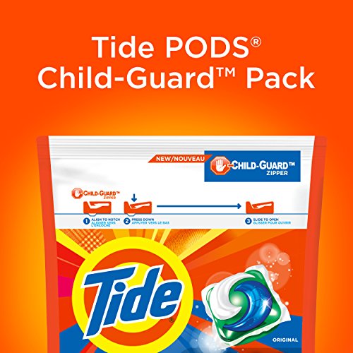 Tide PODS Laundry Detergent Pacs, Original Scent, Powerful 3-in-1 Clean in one Step, HE Compatible, 112 Count