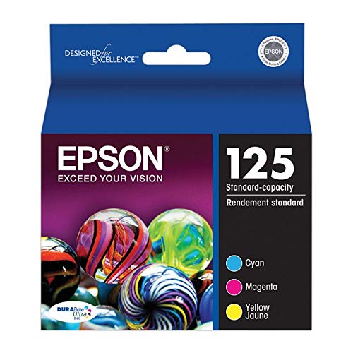 Epson 125 Ink Cartridge, Black and Colour Combo Pack (T125120)