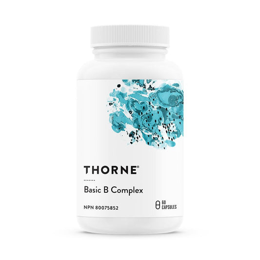 Thorne B Complex - B Vitamins in Their Active Forms - 60 Capsules