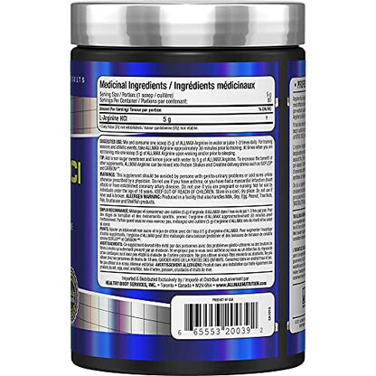 ALLMAX Nutrition Arginine Hcl - Maximum Strength + Absorption - Pharmaceutical Grade, 400g