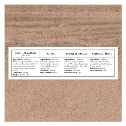 Quaker Maple & Brown Sugar Flavour Instant Oatmeal, 18 Packets, 774g