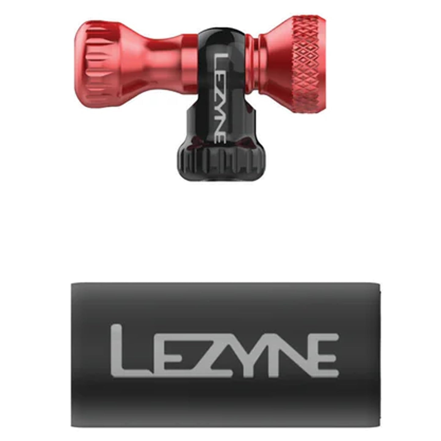 LEZYNE Control Drive Co2 Inflator Slip Fit (Head Only) - Works with Schrader & Presta Valves