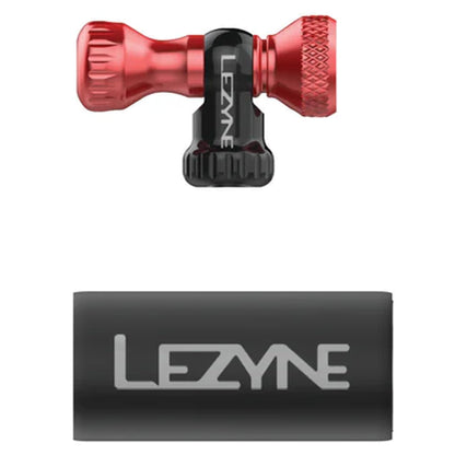 LEZYNE Control Drive Co2 Inflator Slip Fit (Head Only) - Works with Schrader & Presta Valves