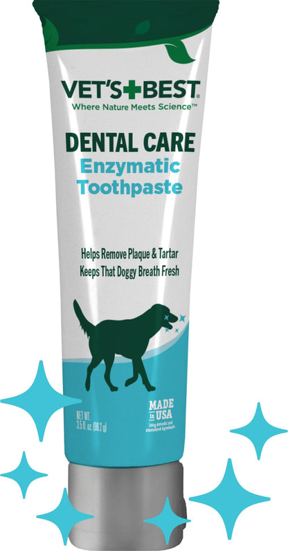Vet's Best Dental Gel Dog Toothpaste, 3.5 oz