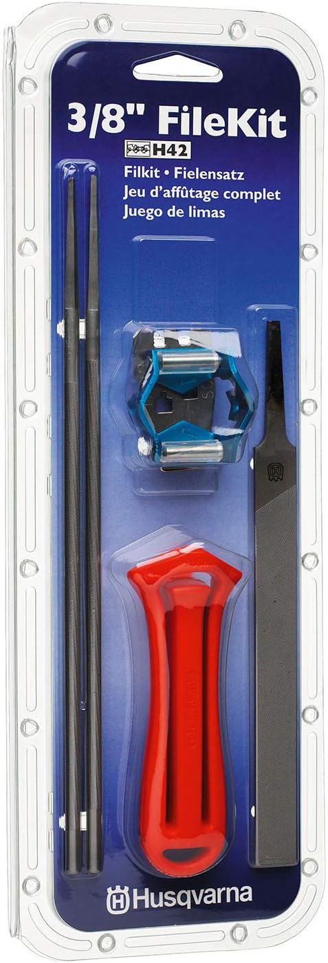 Husqvarna 531300081 3/8-Inch Saw Chain Filing Kit