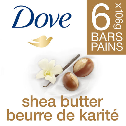 Dove Beauty Bar More Moisturizing Than Bar Soap for Softer Skin, Fragrance Free, Hypoallergenic Sensitive Skin With Gentle Cleanser 1272g (Pack of 12)
