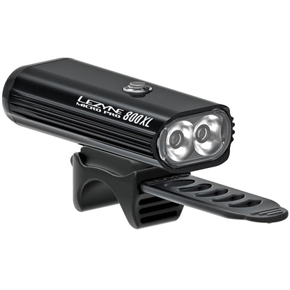 Lezyne Micro Drive Pro Bicycle Front Light, White LED, Road, Mountain, Gravel Bike, USB Rechargeable
