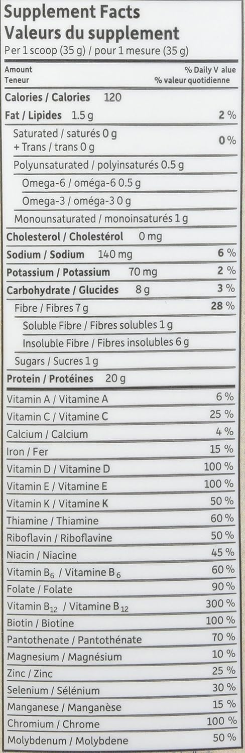 Garden of Life Raw All-in-One Nutritional Shake, Vanilla, (28 servings- 969g.) Packed with 20 grams of Certified Organic Plant Protein packed with incredible nutrition to help build lean muscle.Assists in the building of lean muscle when combined with reg